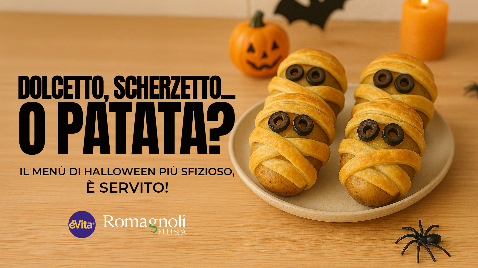 Menu di Halloween: le patate protagoniste della notte più spaventosa